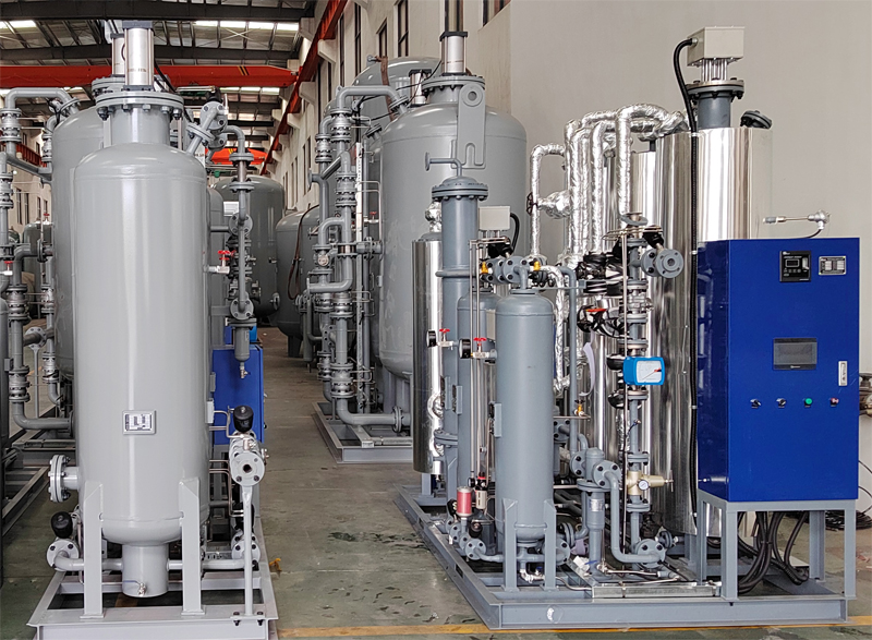 厂80立方碳载氮气纯化装置、制氮机系统